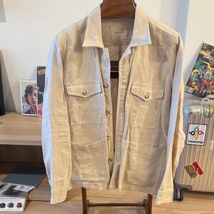 Oversized Linen Chore Coat by A Day’s March